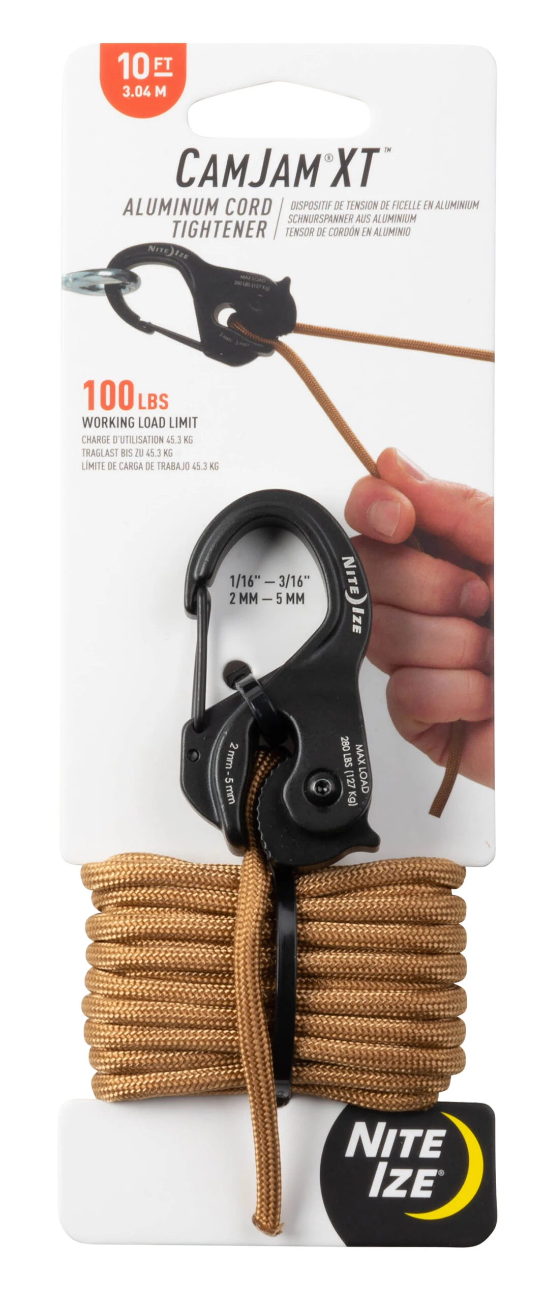 Nite Ize – CamJam XT Aluminium – Seilspanner 3 Nite Ize – CamJam XT Aluminium – Seilspanner