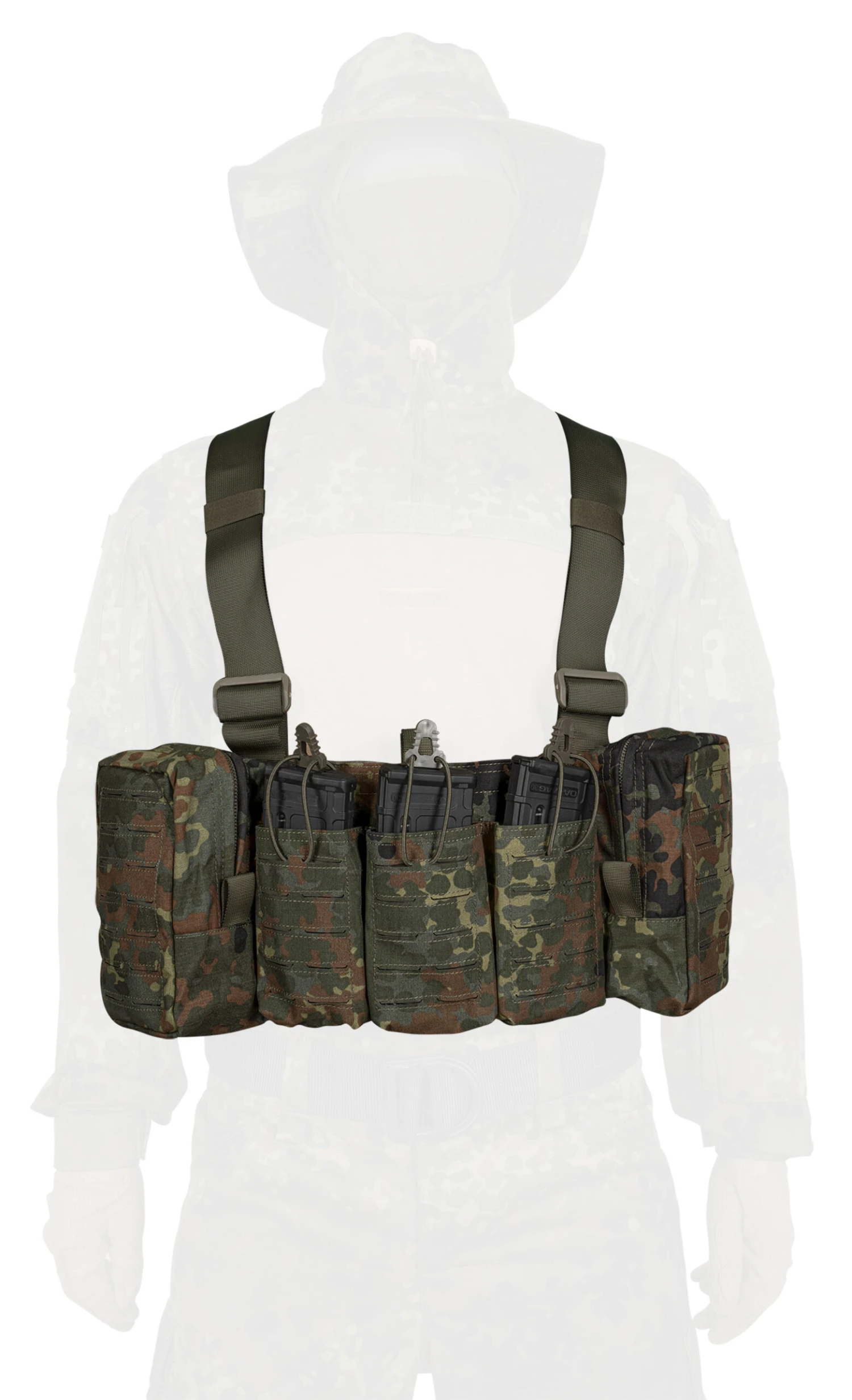 Recon Chest Rig RCR2 Flecktarn G36 5 Recon Chest Rig RCR2 Flecktarn G36 – Bild 3