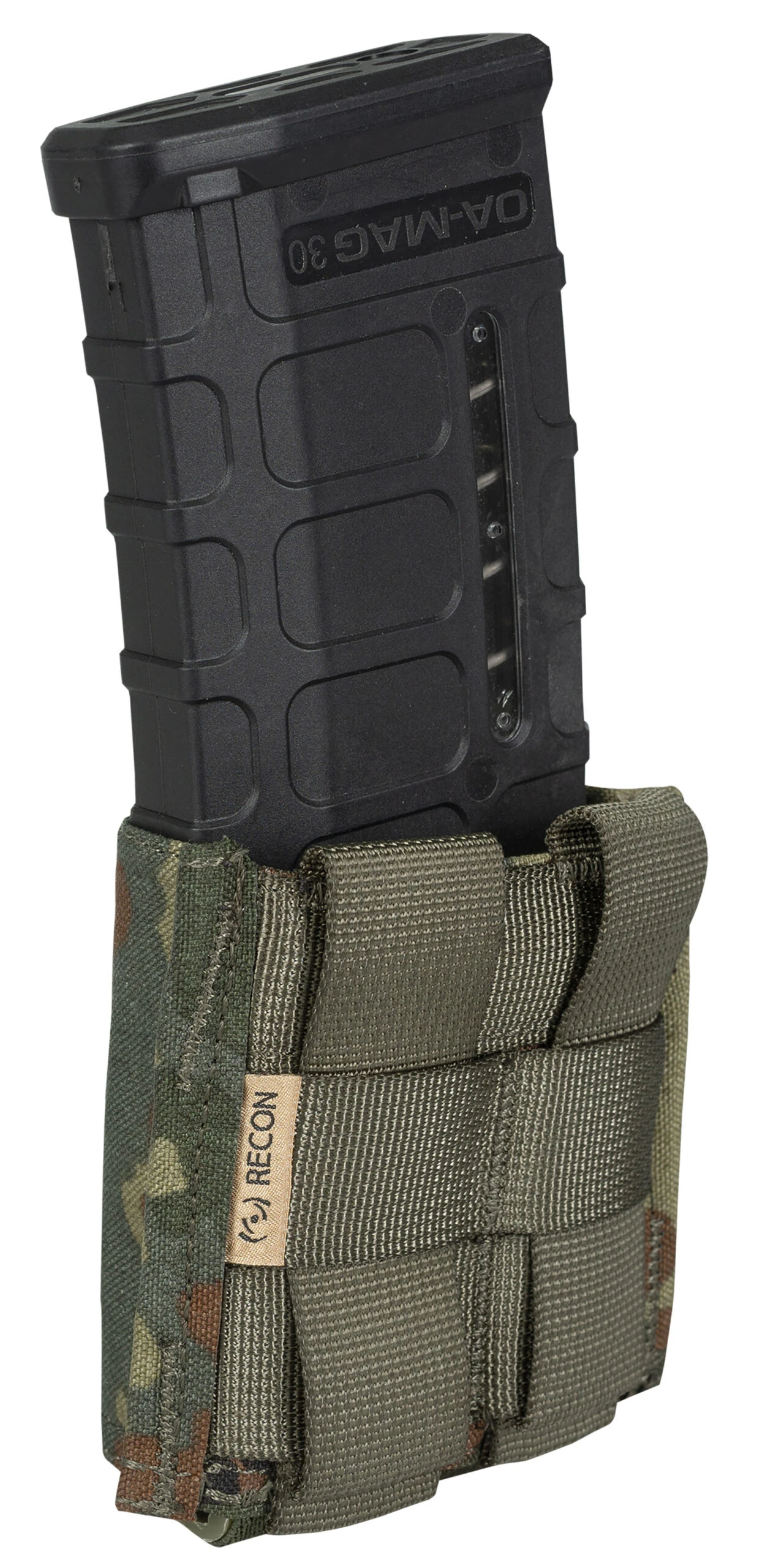Recon Magazintasche M4/1 Mit Halteklammer Flecktarn 4 Recon Magazintasche M4/1 Mit Halteklammer Flecktarn – Bild 2