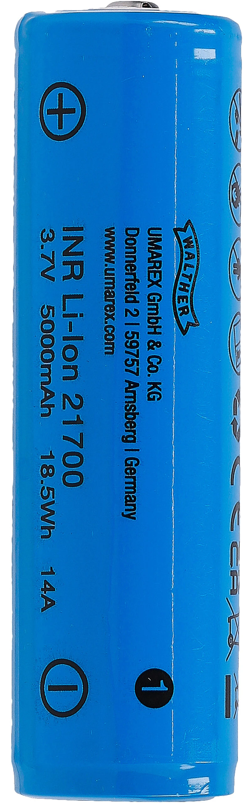 Walther Battery Li-Ion-Akku 21700/5000mAh 3 Walther Battery Li-Ion-Akku 21700/5000mAh